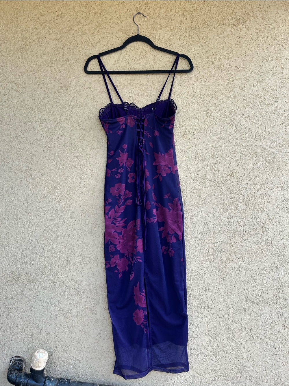 Commense Lottie Floral Print Cocktail Evening Maxi Bodycon Dress Size Med - Picture 9 of 13